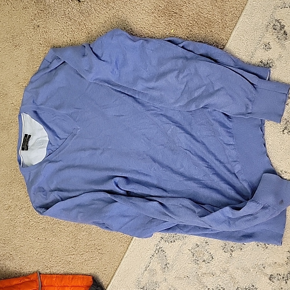 Blue Massimo Dutti sweater